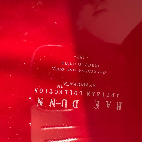 Patriotic Rae Dunn Red Truck America Table Decor Plant Holder new with box - Picture 3 of 16